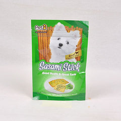 PET8 Sasami Stick Baked Spinach 75gr Dog Snack Pet8 