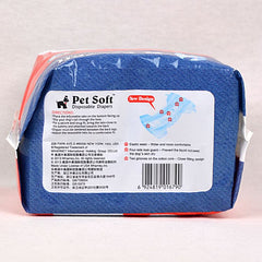 PETSOFT Disposable Diapers JEANS XS 8pcs Dog Sanitation PetSoft 