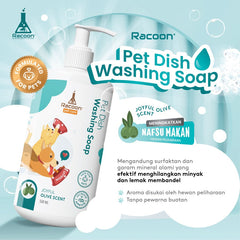 RACOON Pet Dish Washing Soap 500ml Pet Bowl Racoon Official 