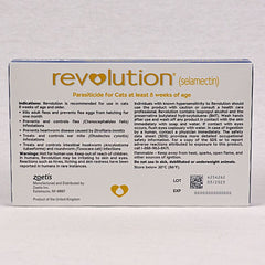 REVOLUTION Blue 45MG 0.75ml Cat 1-15lbs 1pcs Pet Vitamin and Supplement Revolution 