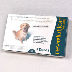 REVOLUTION Dog Flea and Tick Drop TEAL 2.0ml 1pcs Grooming Medicated Care Revolution 