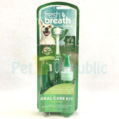 TROPICLEAN Fresh Breath Oral Care Kit Med-Large Dogs - Pet Republic Jakarta