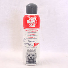 TROPICLEAN Perfect Fur Long Haired Coat Shampoo Dog 473ml Grooming Shampoo and Conditioner Tropiclean 