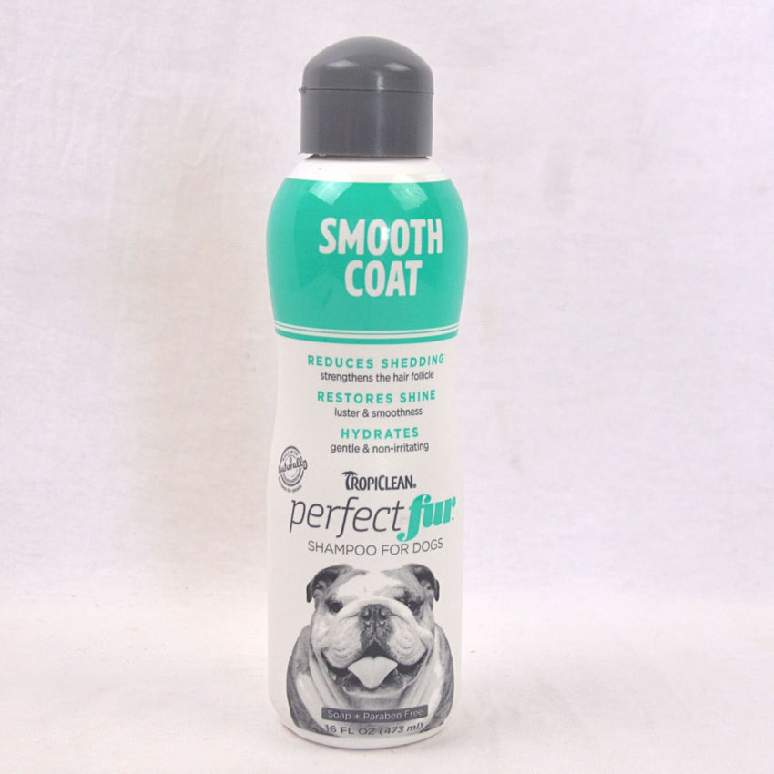 TROPICLEAN Perfect Fur Smooth Coat Dog Shampoo 473ml Grooming Shampoo and Conditioner Tropiclean 