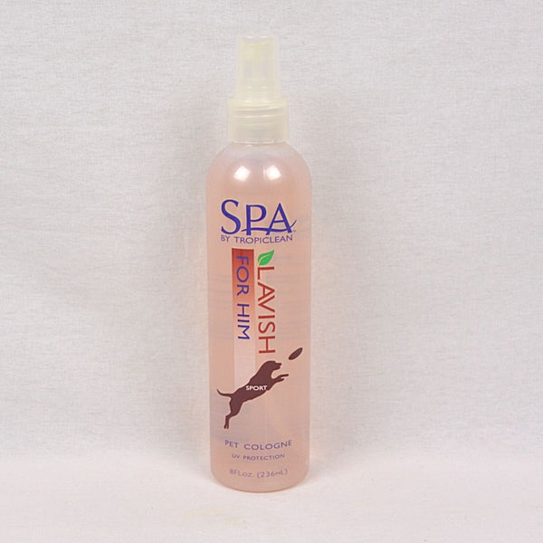 Tropiclean SPA For Him Cologne 236ml Grooming Pet Care Tropiclean 